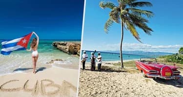 Прогулка по пляжам курорта Ольгин на Кубе: Эсмеральда – изумрудное сияние Карибского моря Прогулка по пляжам курорта Ольгин на Кубе: Эсмеральда – изумрудное сияние Карибского моря