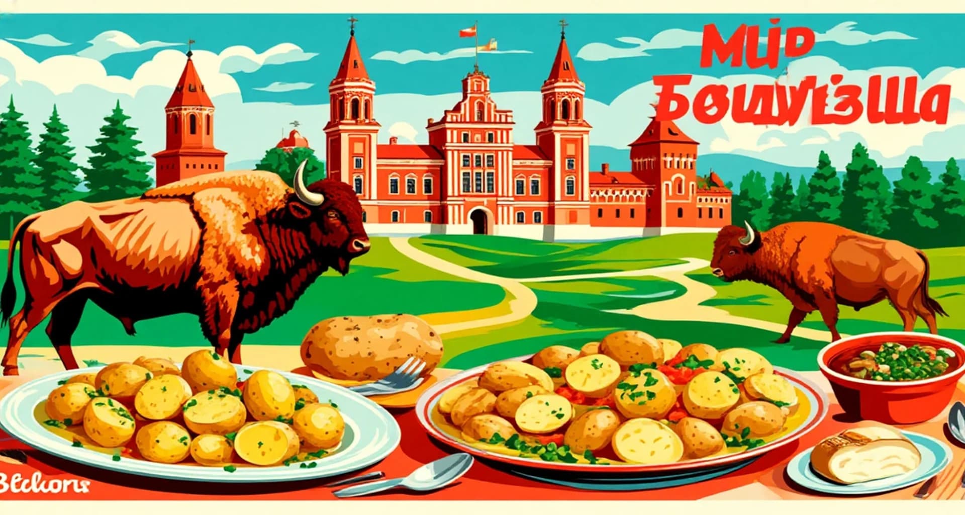 Белоруссия - панорамный вид