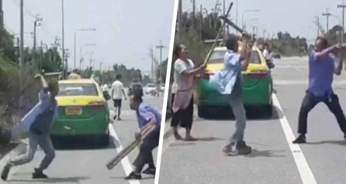 Туристка на Пхукете заказала такси с помощью приложения и была вышвырнута разъяренными конкурентами водителя Туристка на Пхукете заказала такси с помощью приложения и была вышвырнута разъяренными конкурентами водителя