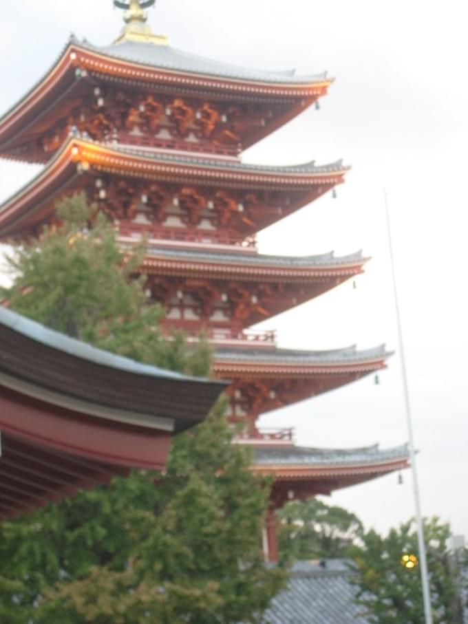 Япония - Храм Сэнсодзи в Токио.