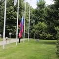 <p>В Хисаре в честь нашего прибытия поднимают российский флаг</p>