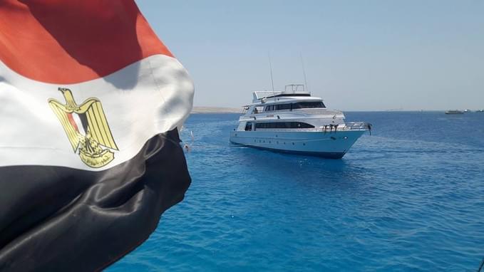 Египет - Яхта Сан Шайн в море!
