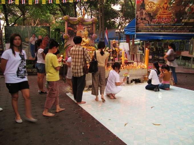 Таиланд - Какой-то буддисткий праздник.