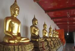 Храм лежащего Будды Фото 11319 Бангкока, Таиланд