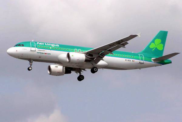 Лайнер Airbus A-330 авиакомпании  Aer Lingus 