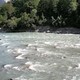 Русский турист в Абхазии сорвался в реку в результате ДТП