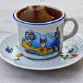 Сувениры из , Греция. Чашка-сувенир из Херсониссоса