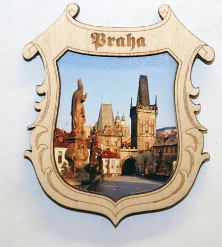 Сувениры из Праги, Чехия. Магнит-сувенир из Праги