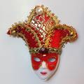 Сувениры из Венеции, Италия. Магнит-маска из Венеции