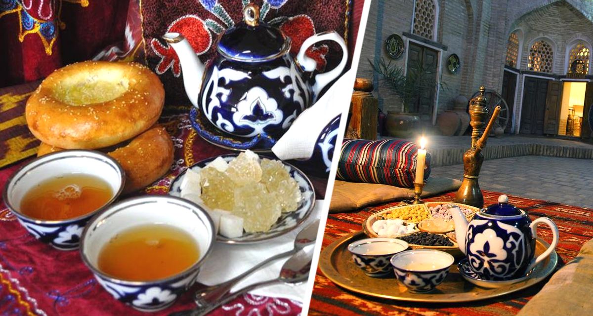Российский турист был удивлен, когда узнал почему узбеки пьют чай из двух пиал