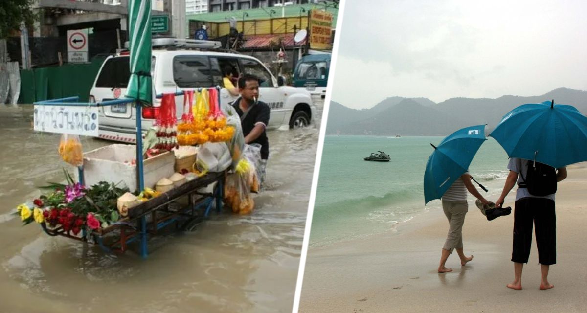 Паттайю затопило, остальной Таиланд готовится к той же участи