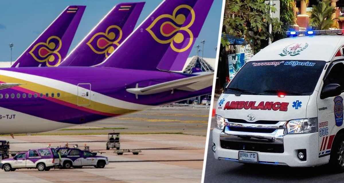 Турист, летевший из Таиланда, внезапно умер в самолёте, забрызгав весь салон кровью