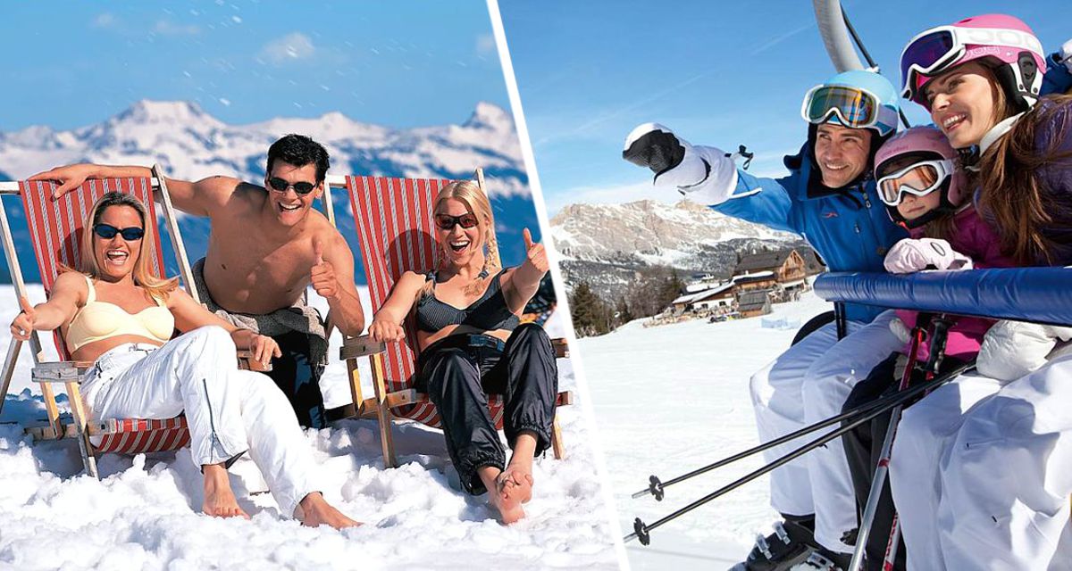 Яндекс назвал  5 лучших горнолыжных курортов с ценой до 100 тысяч рублей на двоих