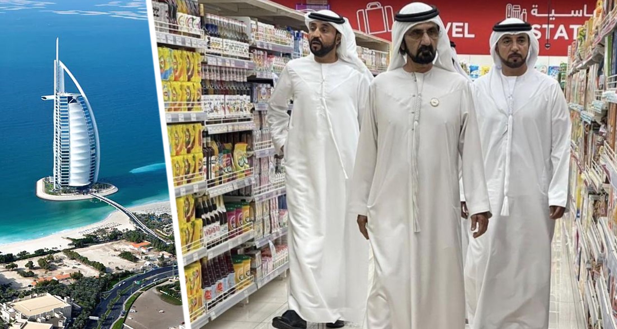 Российский турист в Дубае зашел в продуктовый магазин и был удивлен