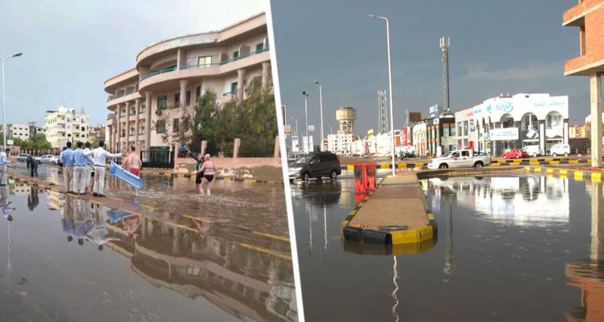 Ветры в Хургаде и дожди в Сафаге: российских туристов на Красном море продуло и промочило