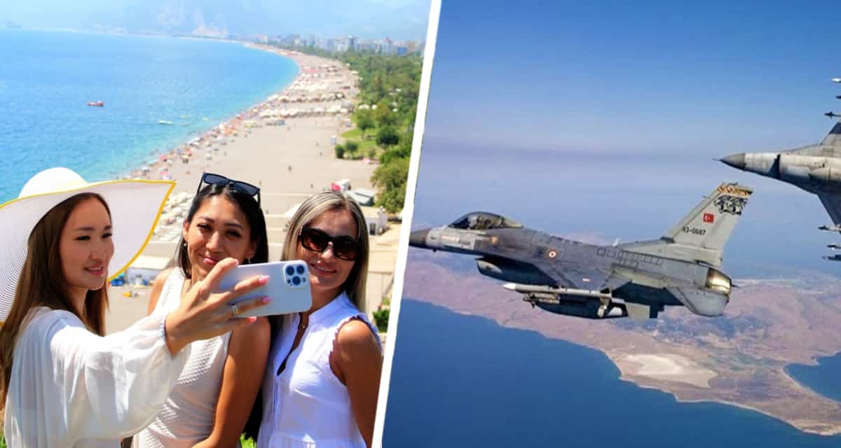Над Анталией F-16 устроят шоу
