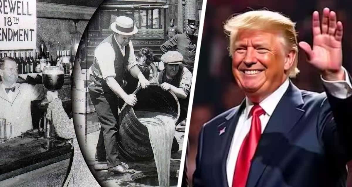 В США наступит новый сухой закон после введения Трампом 200% тарифа на весь алкоголь из Европы