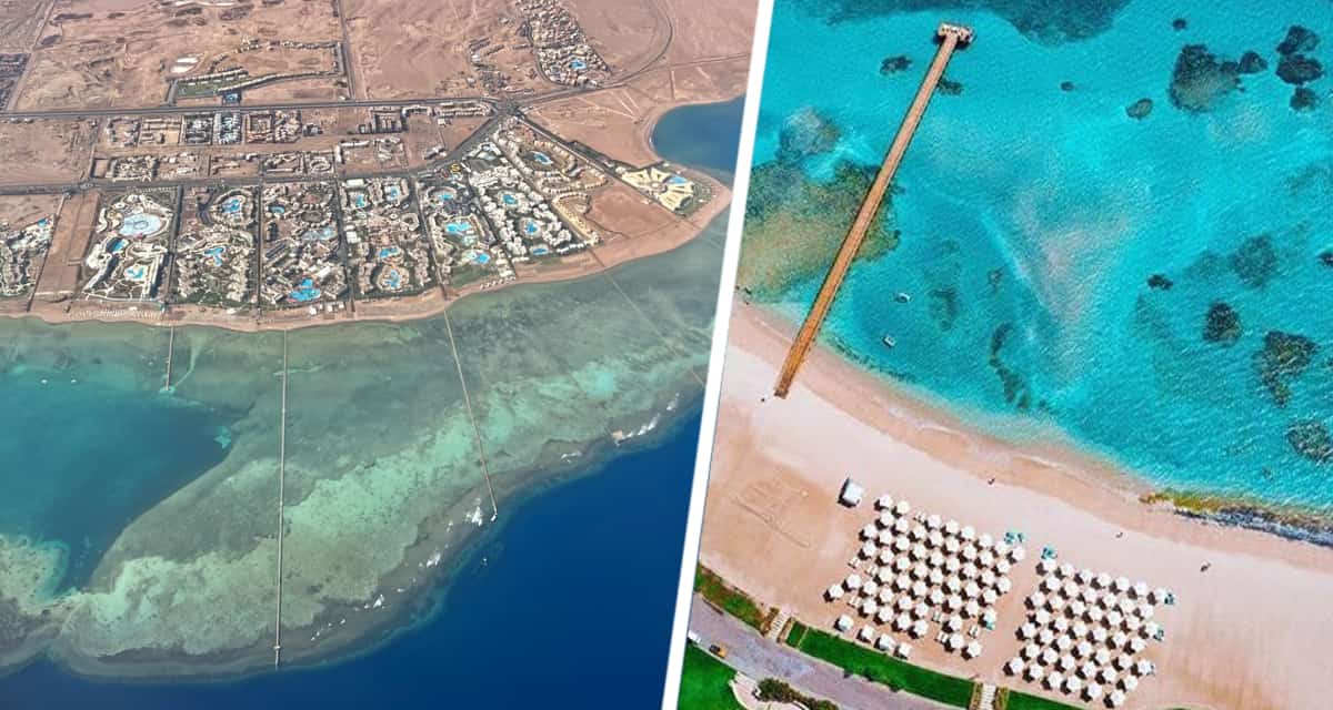 Туристы в Хургаде напуганы: вода в Красном море ушла на 200 метров, отдыхающие бродят между кораллов