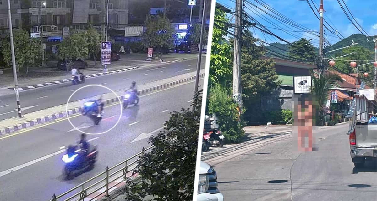 На Пхукете арестованы туристы, расхаживавшие по улицам голышом