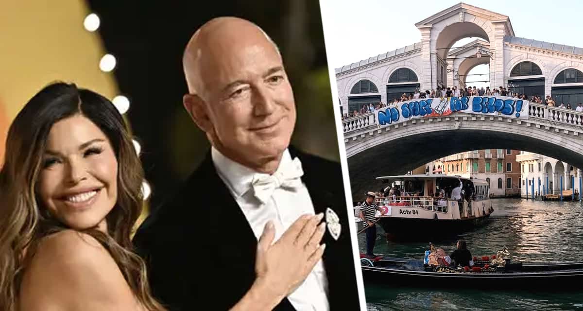 Венеция восстала против свадьбы основателя Amazon: «Здесь нет места для Безоса!»