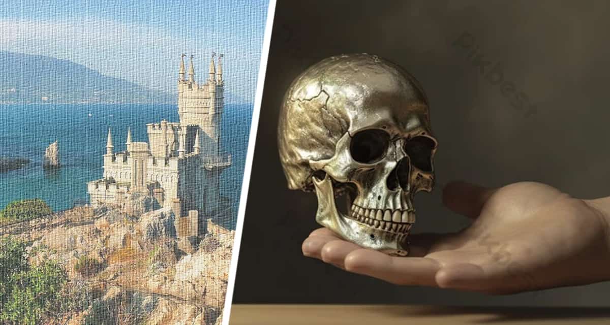 Российская туристка везла череп мужа на отдых в Крым