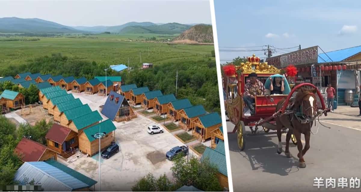 Русская волость в Китае стала популярной у туристов и привлекает своей аутентичной атмосферой