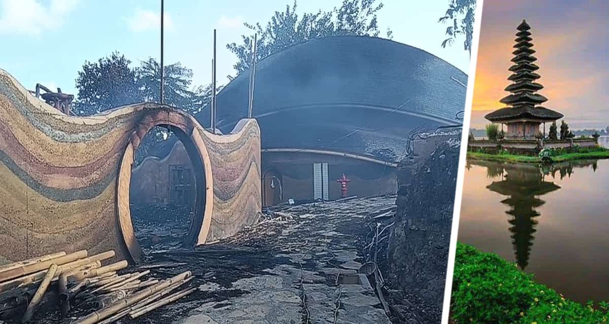 Пожары добрались из Средиземноморья до Бали: огонь уничтожил 17 вилл на эко-отеле класса люкс в Табане