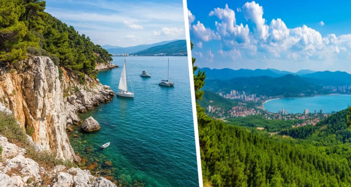 Прогулка по Геленджику: Скала Парус – каменный страж у моря