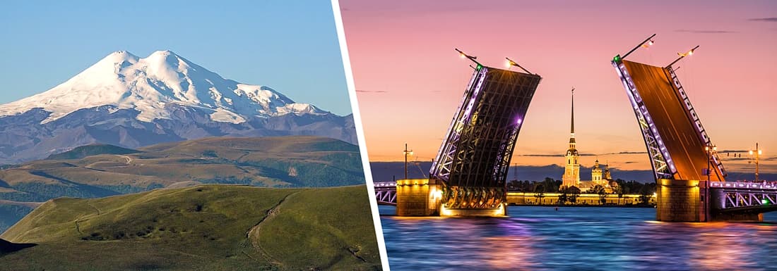 8 мест в России, где хорошо вдвоем. Фото