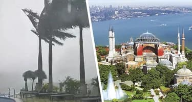 Туристов в Стамбуле предупредили о шторме, ливнях и граде: сидите в отелях