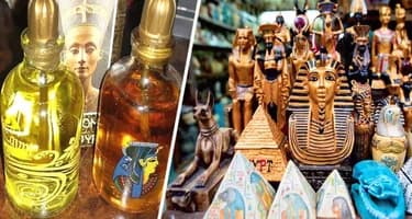 Прогулка по сувенирным лавкам Хургады: Каменная летопись Египта - находим идеальную алебастровую статуэтку