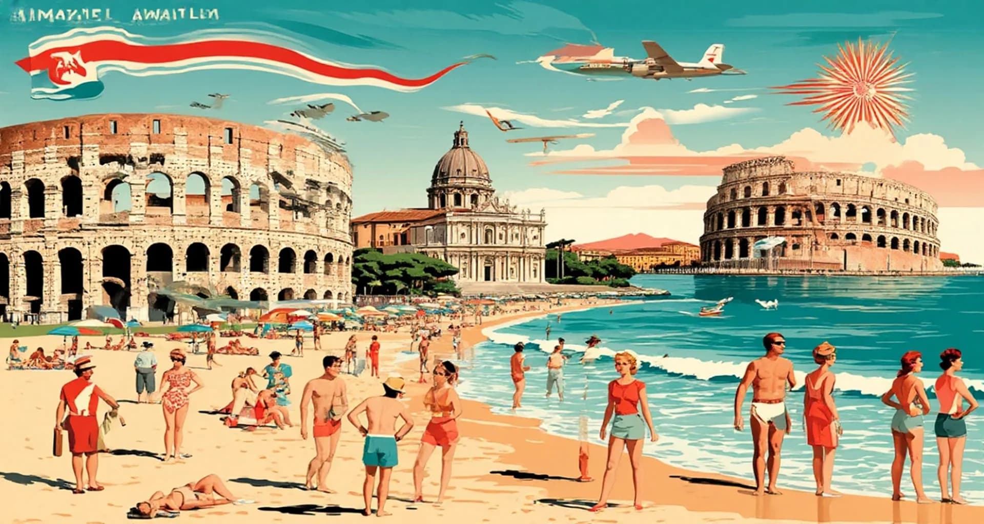 Италия - панорамный вид