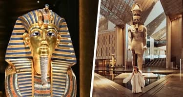 Все фараоны под одной крышей: российские туристы первыми увидят гробницу Тутанхамона полностью
