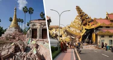 Какие туристические достопримечательности разрушены землетрясением