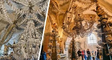 Самая жуткая туристическая достопримечательность приглашает российских туристов: стены украшены 70 000 человеческих останков