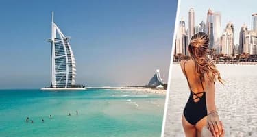 Прогулка по пляжам Дубая: Black Palace Beach – тайная жемчужина Дубая, где тишина шепчет легенды Персидского залива