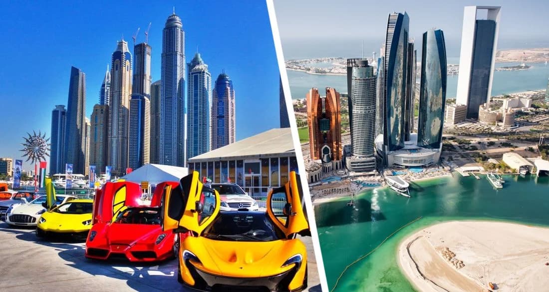 Прогулка по Абу-Даби: скорость и адреналин – мир Ferrari ждет вас