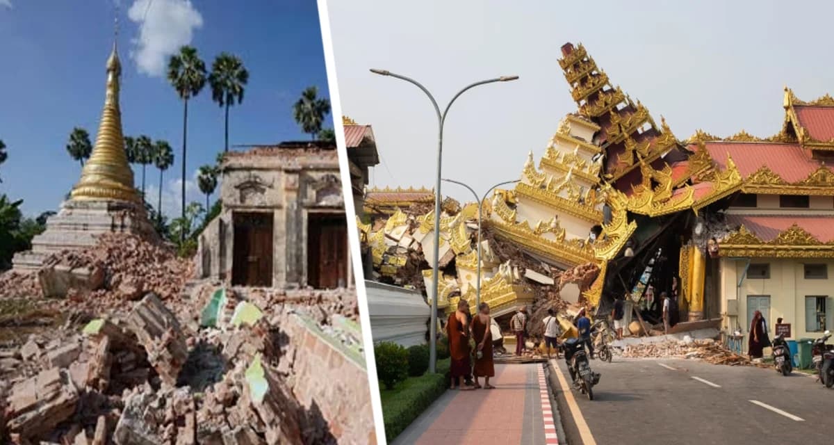 Какие туристические достопримечательности разрушены землетрясением