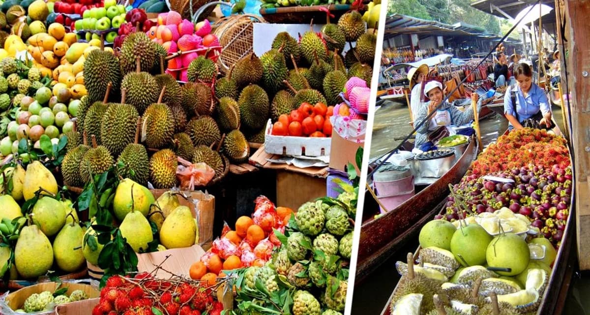 Таиландский фруктовый рай: 20 экзотических сокровищ, которые поразят ваши вкусовые рецепторы