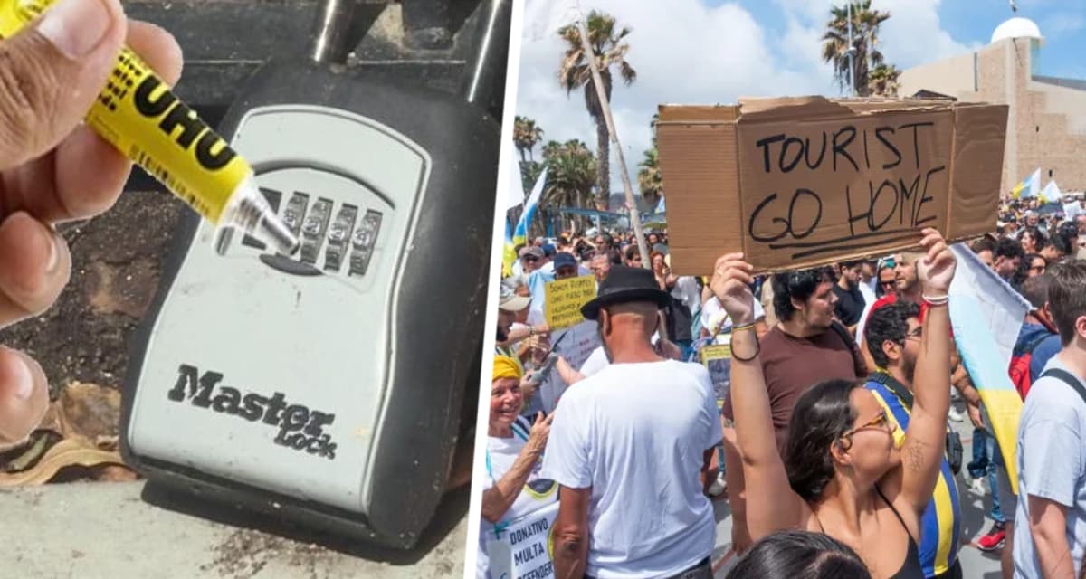 Вооружённые суперклеем протестанты начнут массовую акцию против туристов по всей Испании