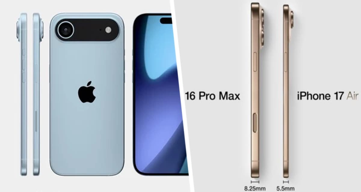 iPhone 17 Air может огорчить поклонников Apple одной деталью