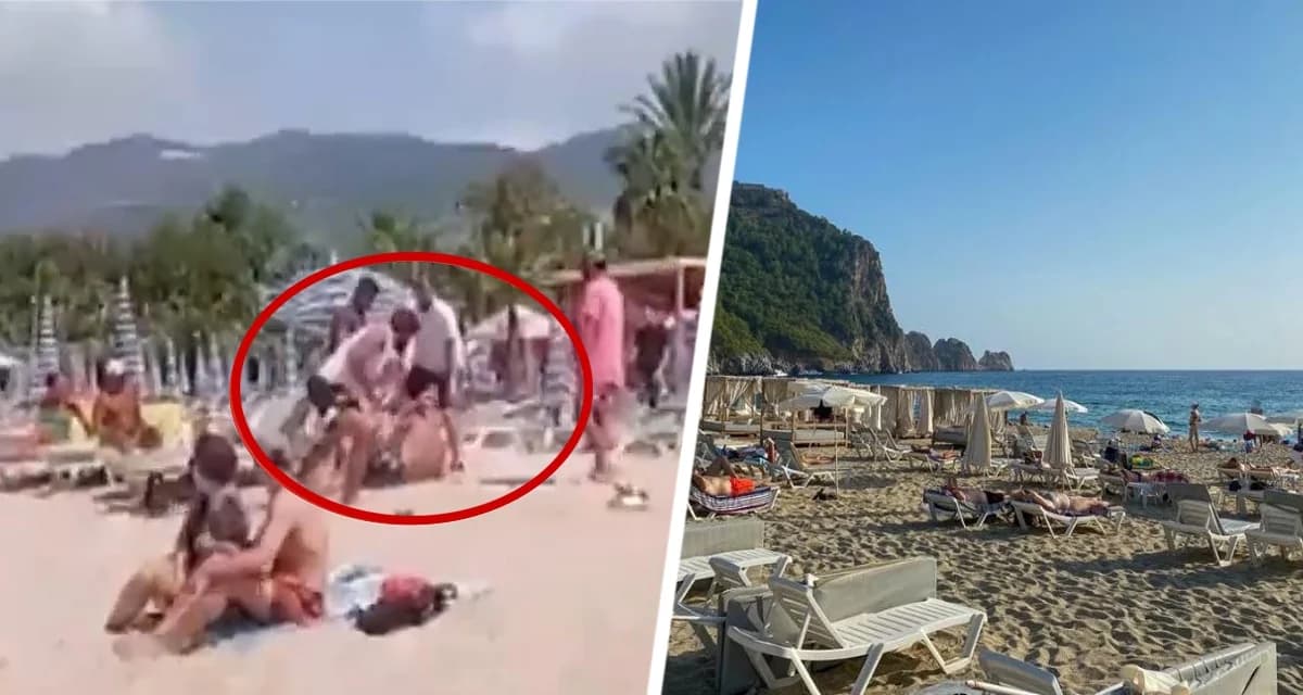 Беспредел в Анталии: турист был избит в Турции работником пляжа из-за отказа купить у него шезлонг