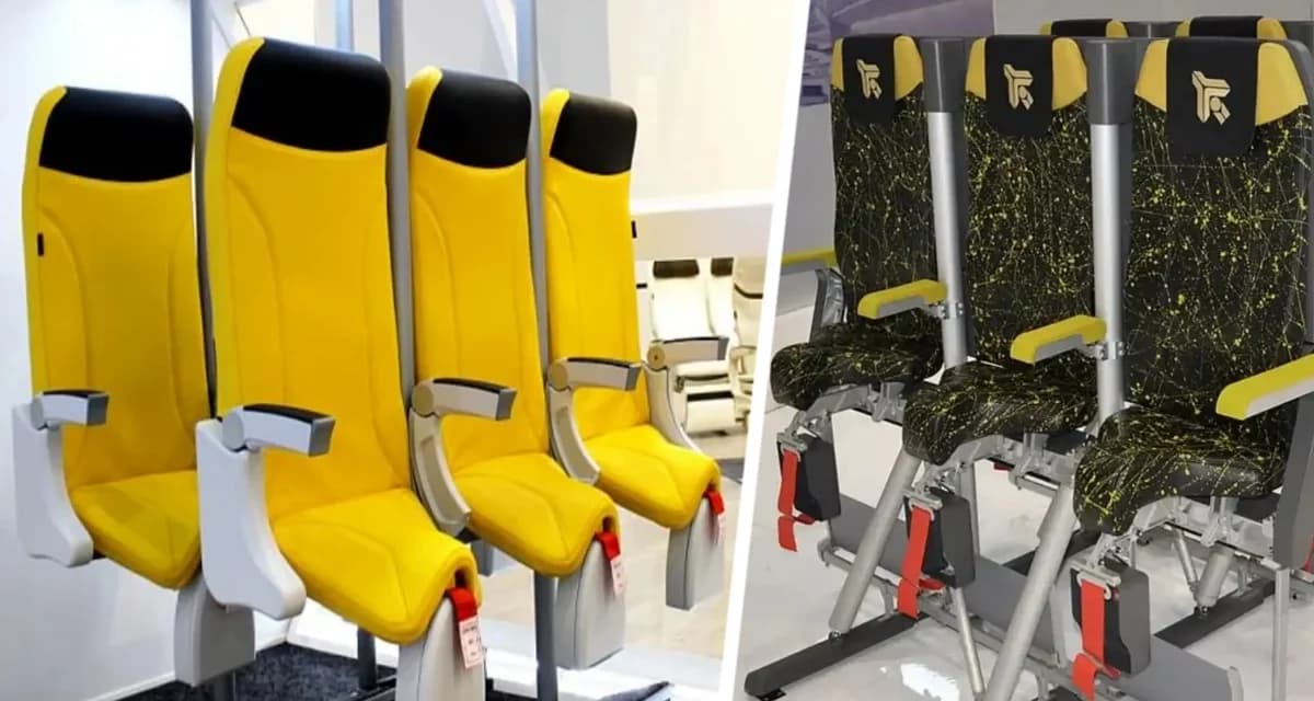 Бюджетные авиакомпании наконец-то достигли дна: появились первые фотографии стоячих мест - вот какие перелёты нас ждут