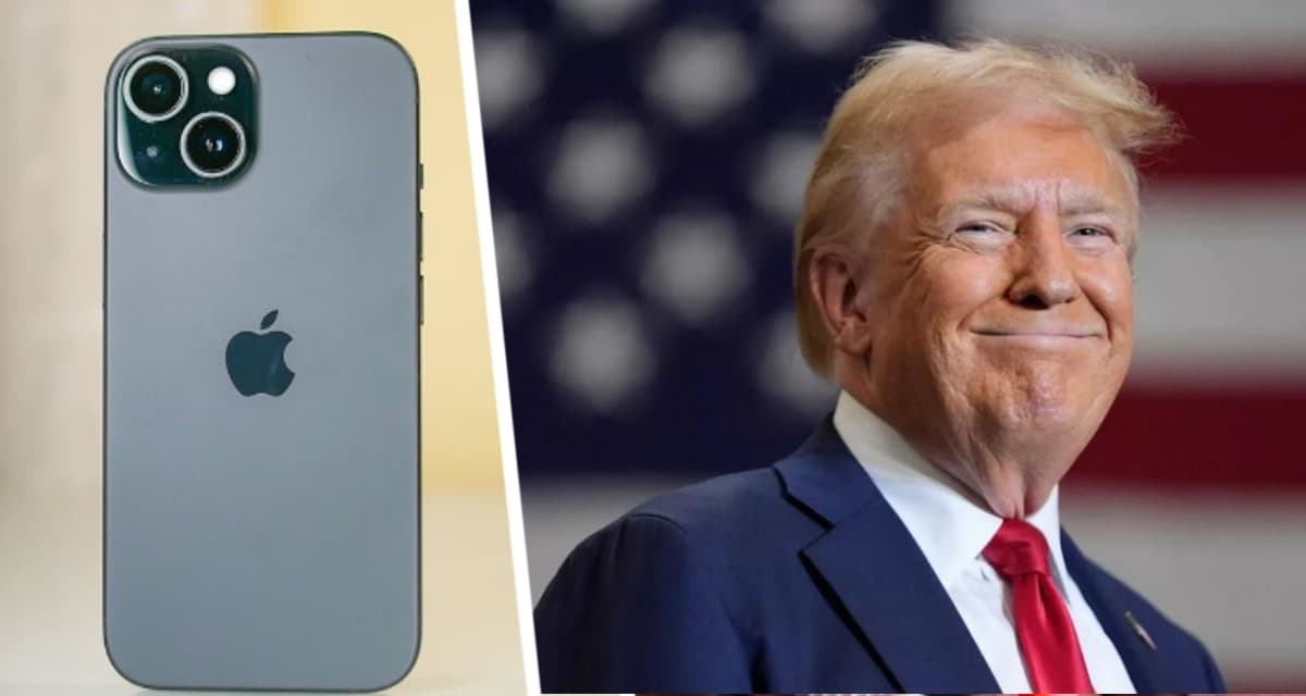 Похоже Трамп решил отыграться на Apple после отказа его директора ехать с ним на Ближний восток