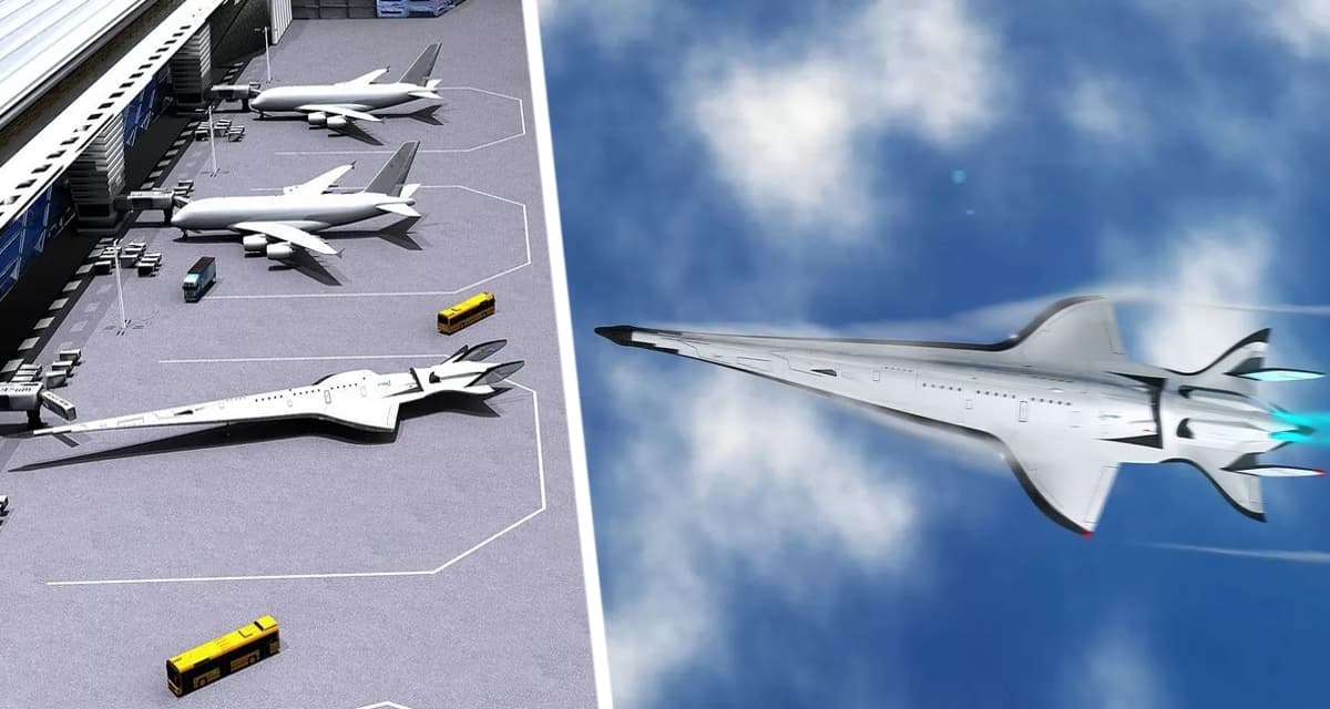 «Новый Конкорд» сократит время перелета из Великобритании в США до 45 минут при 7-кратном превышении скорости звука
