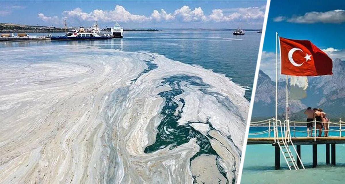Купальный сезон в Турции под угрозой: морская слюна захватывает пляжи на знаменитых курортах