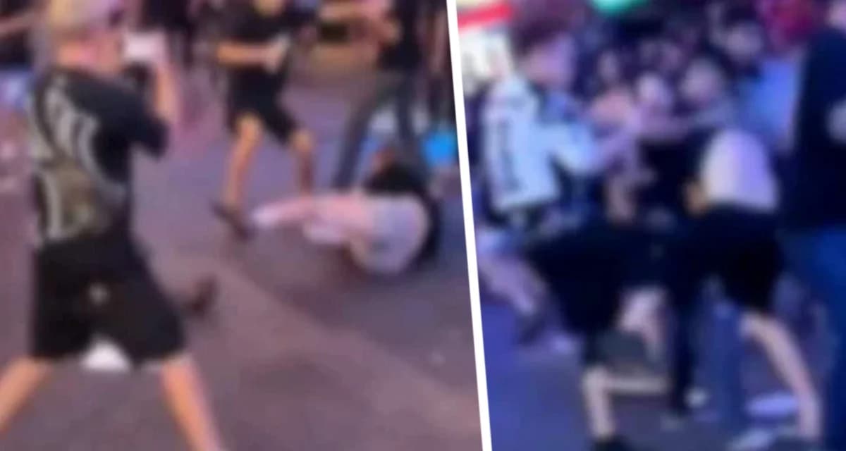 Рэп-баттл: русские туристы устроили эпичную драку на пешеходной улице Паттайи