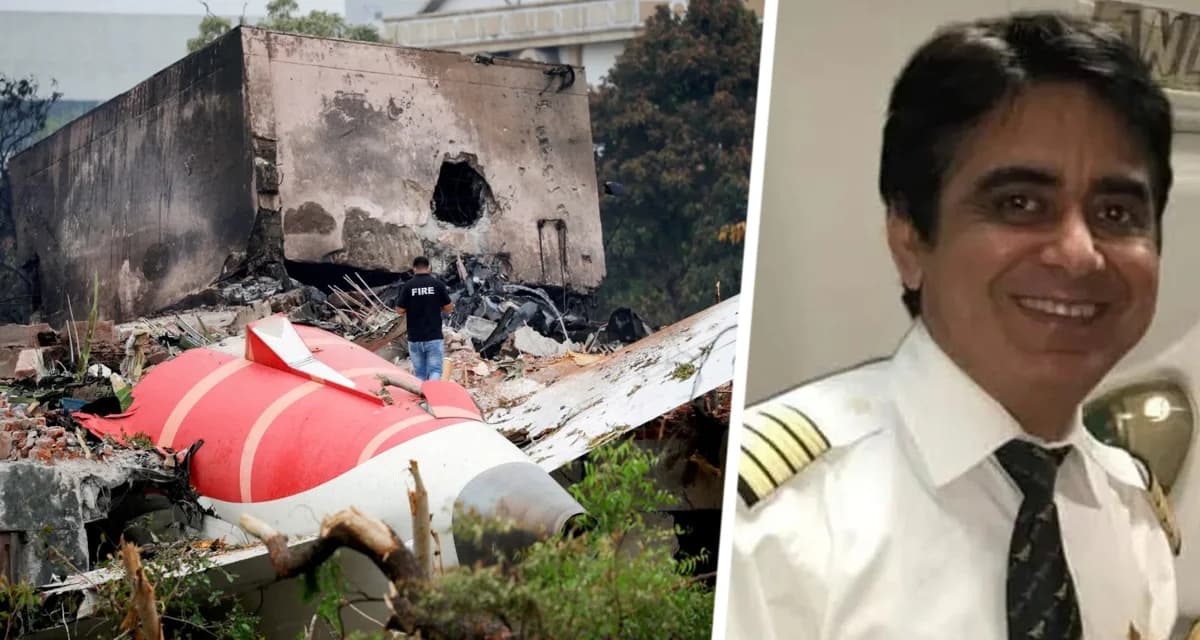 «Мрачно-спокойный» капитан Air India «намеренно перекрыл подачу топлива» перед крушением самолёта, когда погибло 260 человек