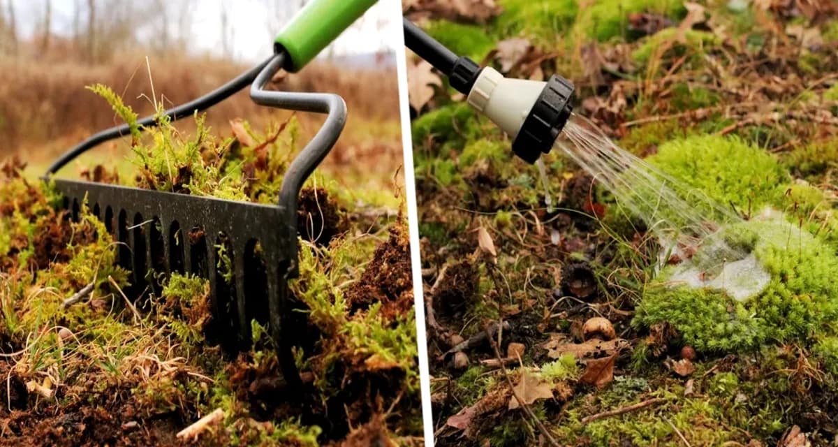 Зеленый враг газона на даче: раскрыт секрет как победить мох с помощью копеечного средства, которое есть на каждой кухни