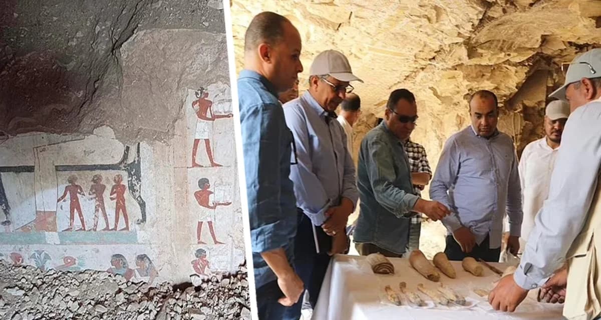 Открытие шокирующего захоронения раскрыло жуткие ритуалы загробной жизни в Древнем Египте